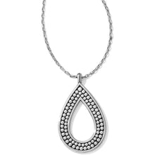 Load image into Gallery viewer, Brighton Pebble Open Teardrop Necklace
