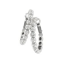 Load image into Gallery viewer, Brighton Twinkle Granulation Medium Hoop Earrings
