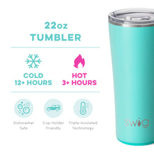 Load image into Gallery viewer, SWIG Aqua 22 oz Tumbler
