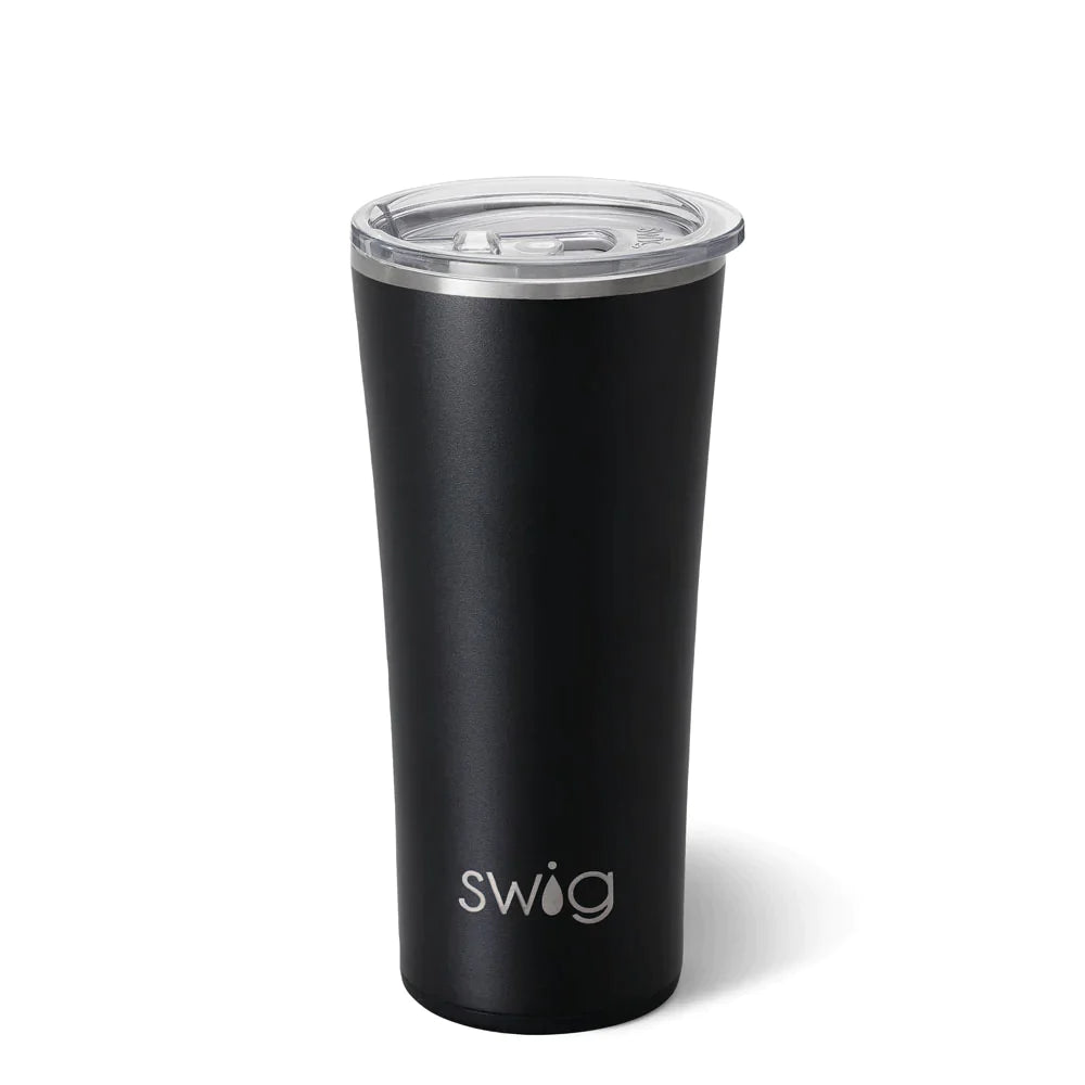 SWIG Black 22 oz Tumbler