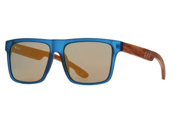 Blue Planet Eco Zeke Blue Wood Sunglasses